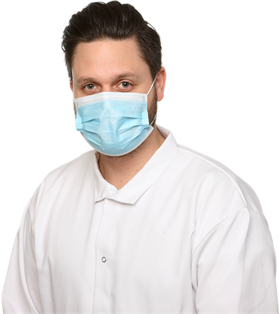 Hygisafe Munskydd med öronöglor 3-Lager