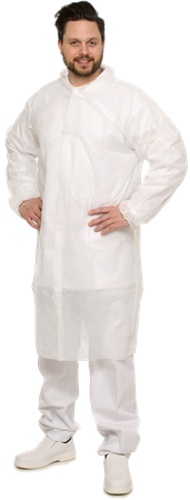 Hygisafe Besöksrock Non-Woven Vit XL