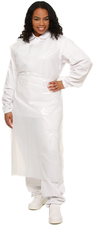 Hygisafe Förkläde Vitt 1600x940x0.06 mm